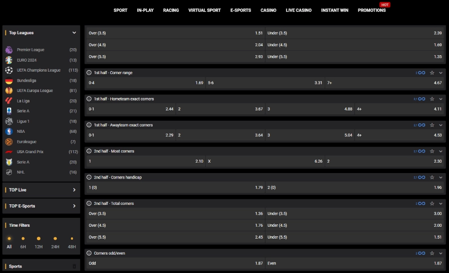 Funbet Scommesse Screenshot